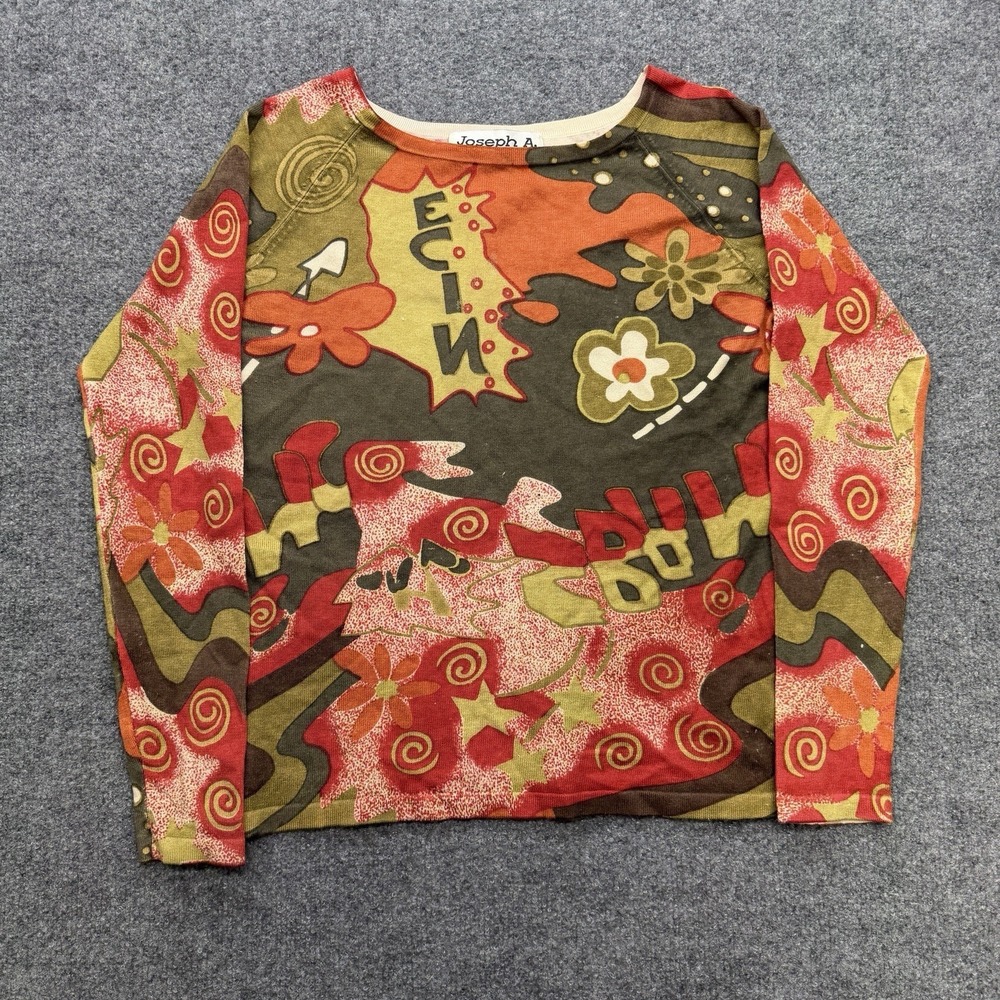 joseph a. qu'est-ce que c'est silk top Women's Size L Y2K
